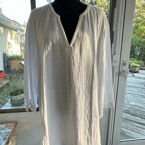 Pure Jill by j Jill White Top size XL - Picture 5 of 8